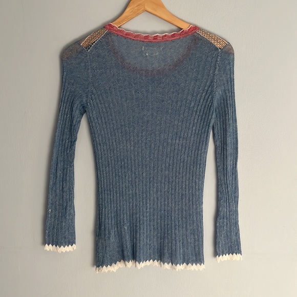 Isabel Marant Etoile Scoop Neck Long Sleeve Top - Picture 10 of 16